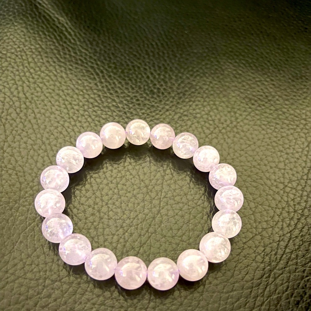 Lavender amethyst bracelet